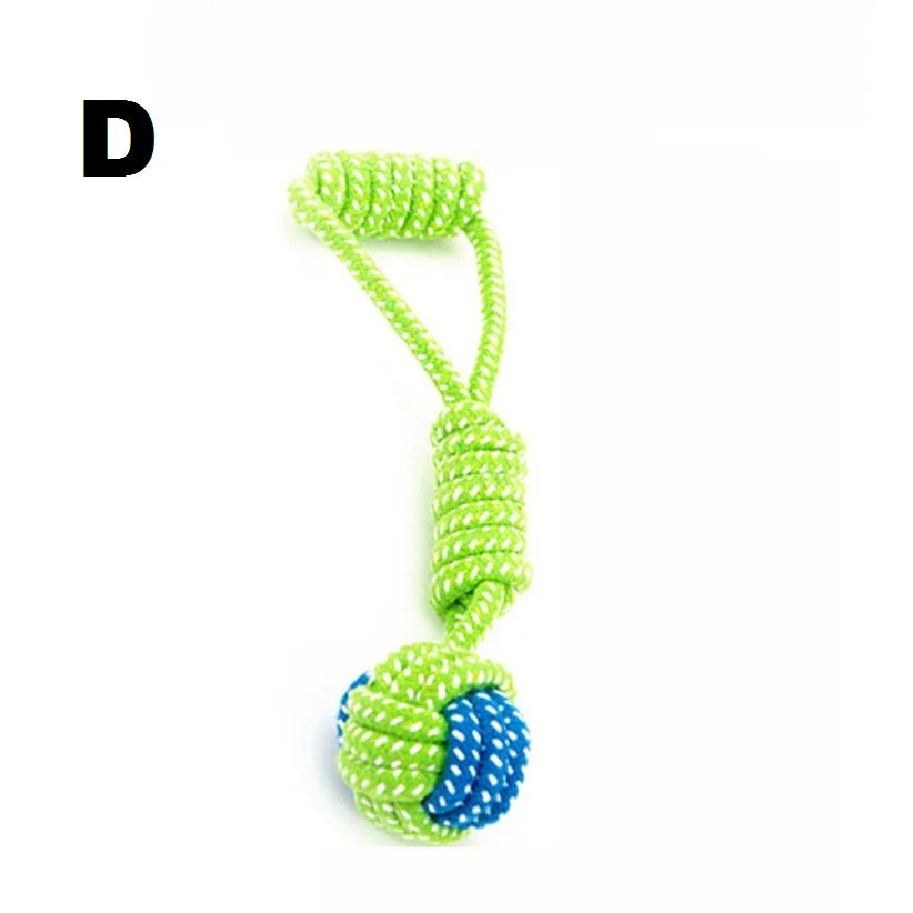 Green Rope Ball Toy for Large Small Dog Cat