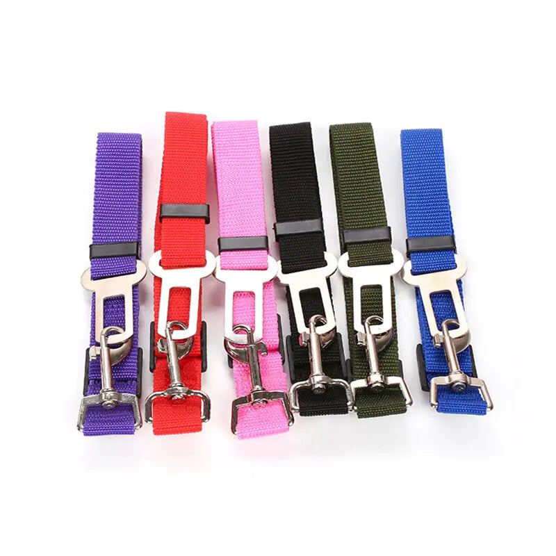 Adjustable Leash Dog Seat Belt