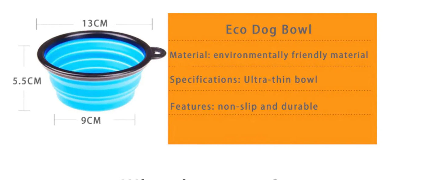 Foldable Silicone Bowl for Pet